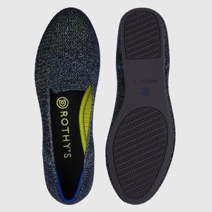 Rothy’s Metallic Lattice Stitch Loafers